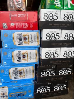 Lot of unopened drinks