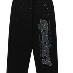 Sp5der  Rhinestone Punk V2 Sweatpants
