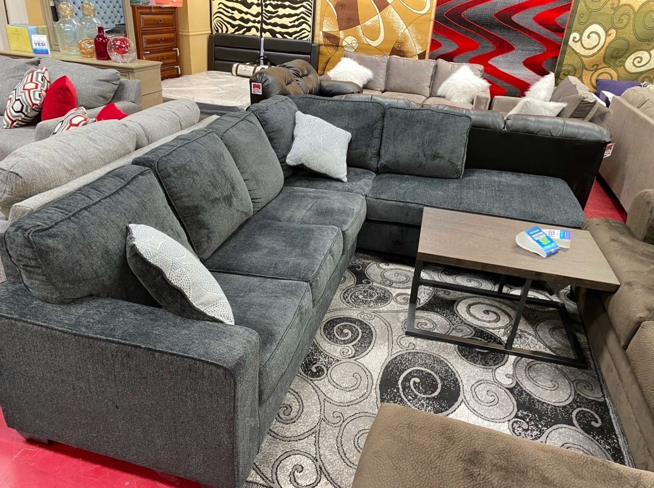 Gray Sofa Sectional On Sale