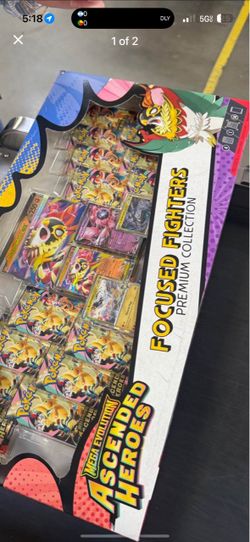 Pokémon Focused Fighters Premium Collection Box