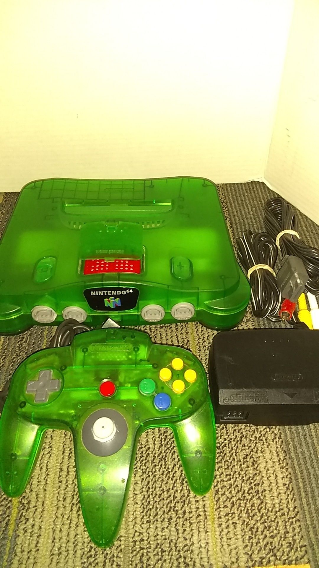 N64 jungle green