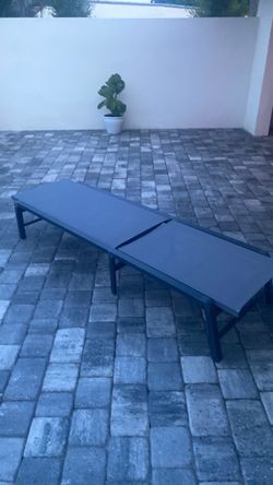 Patio lounge foldable chair