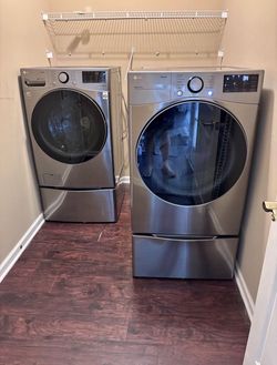 LG Washer & Dryer Set + SideKick Mini Washer - Excellent Condition