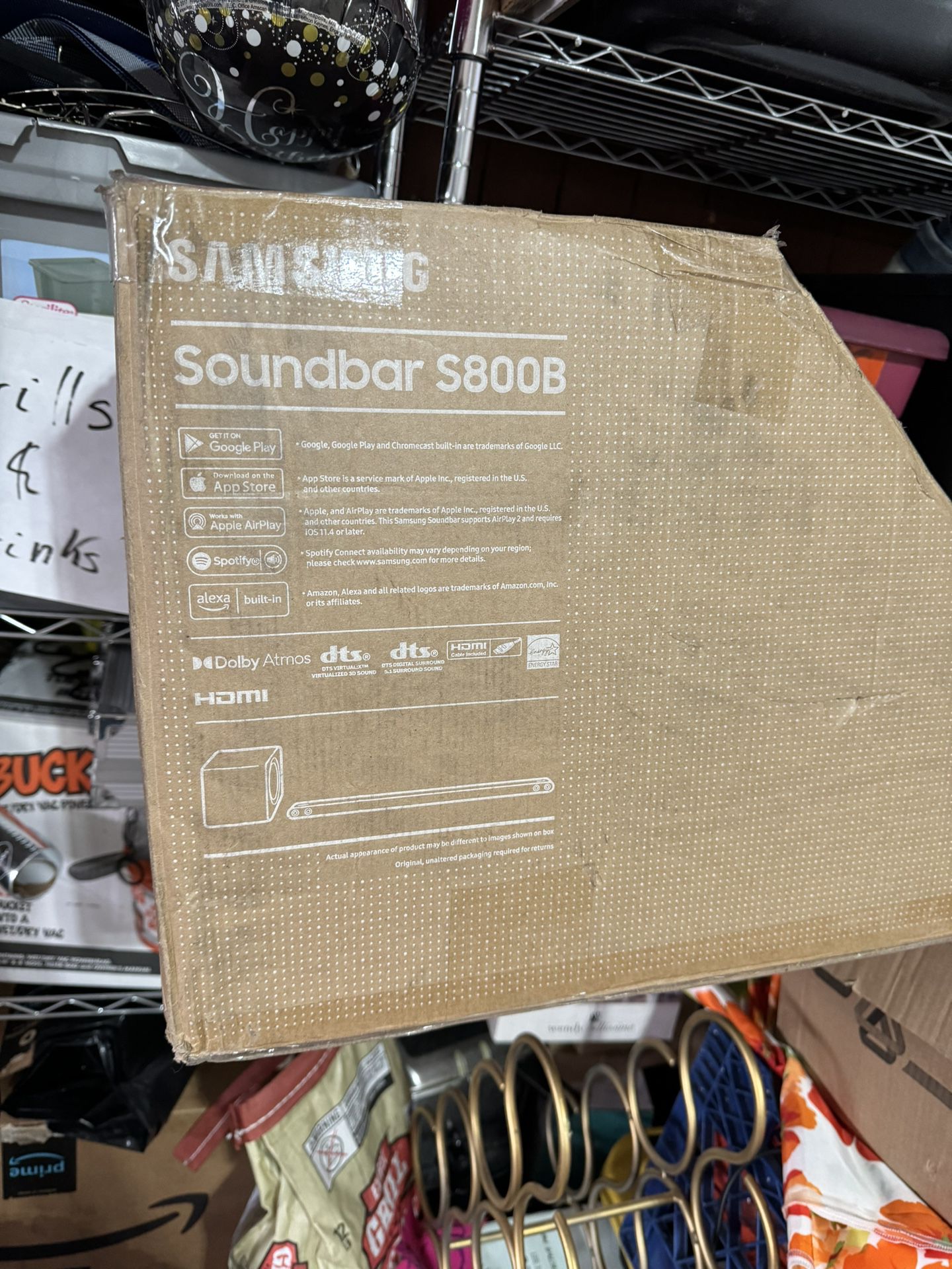 Samsung Soundbar With Wireless Subwoofer 