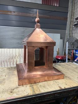 Copper Custom Chimney Cap