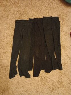 Lot of 3 Black Leggings