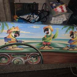 Parrot Margarita Ville Painting