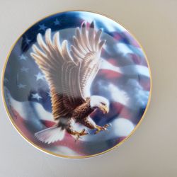 Franklin Mint American Eagle Collector Plate