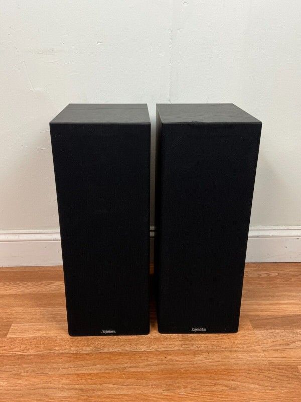 Definitive Technology DR-7 Bookshelf Monitor Loudspeaker Vintage Speakers