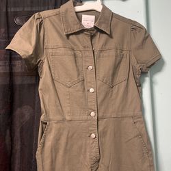 Women’s Jumpsuit Olive Green Color