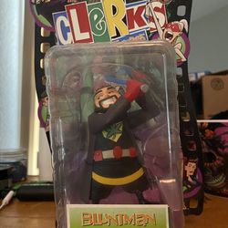 Bluntman clerks inaction figure new on card