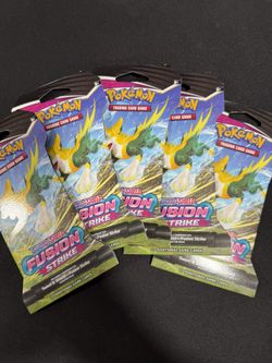 Pokemon Fusion Strike Sleeved Booster Packs