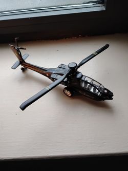 Collectable Diecast Blackhawk Helicopter clean