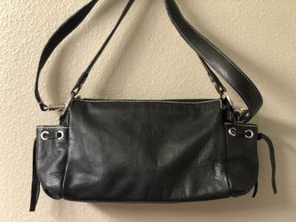 Black leather hand bag 💼