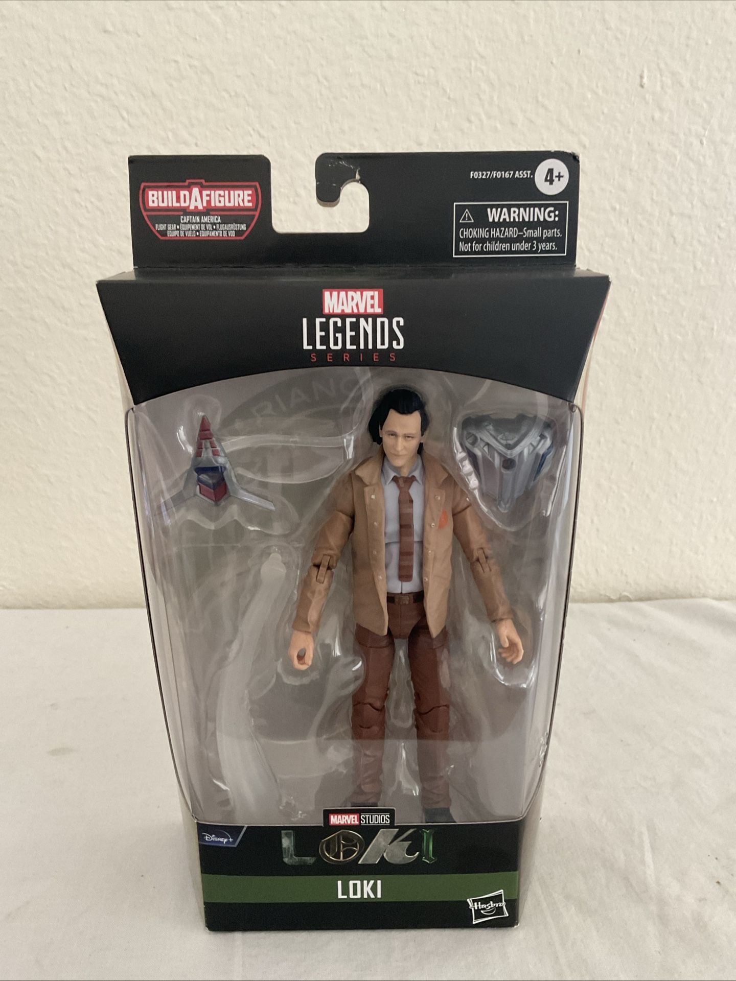 Hasbro Marvel Legends TVA Loki 6” Action Figure Captain America Wave Sealed
