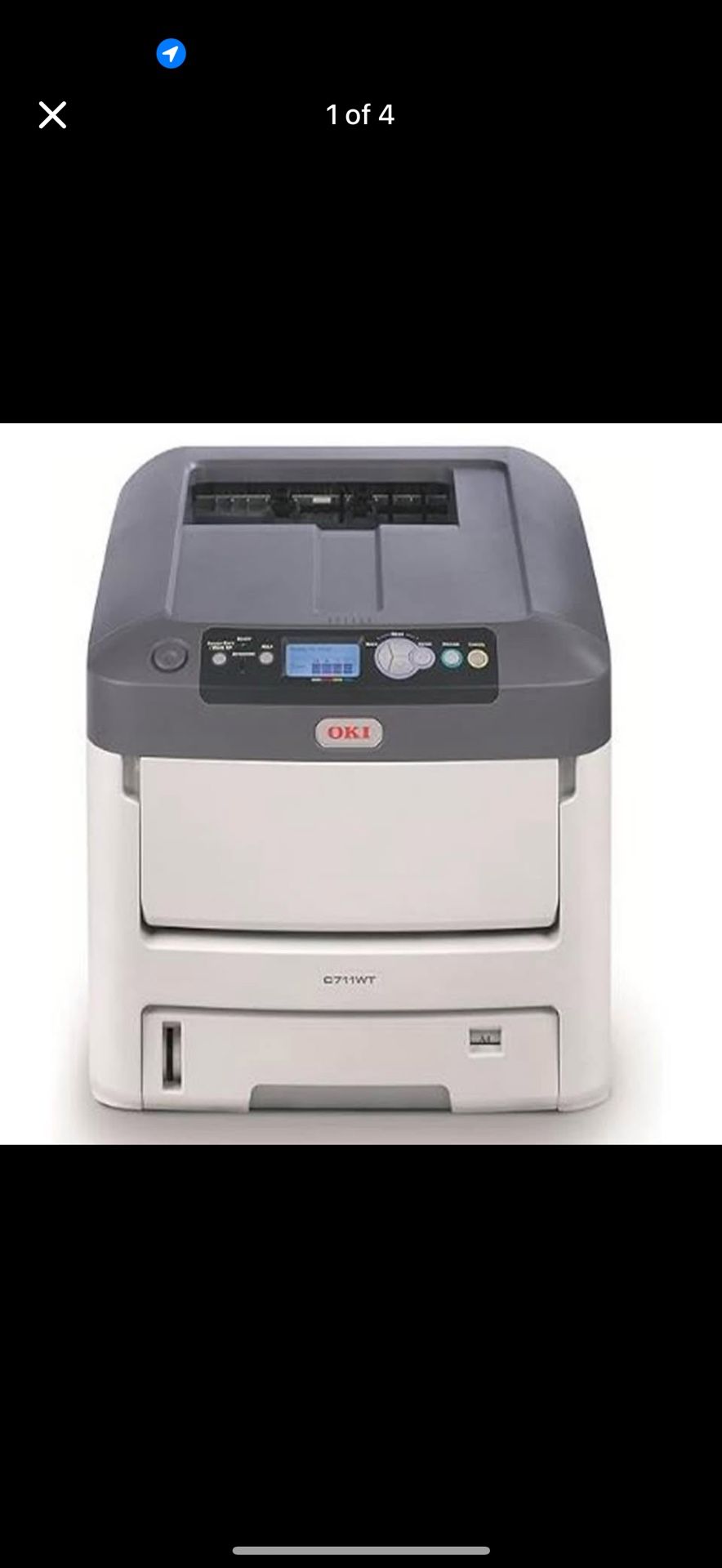 Oki C711WT Laser T Shirt DTF Printer