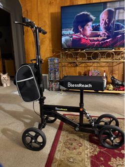 BlessReach handicap leg scooter