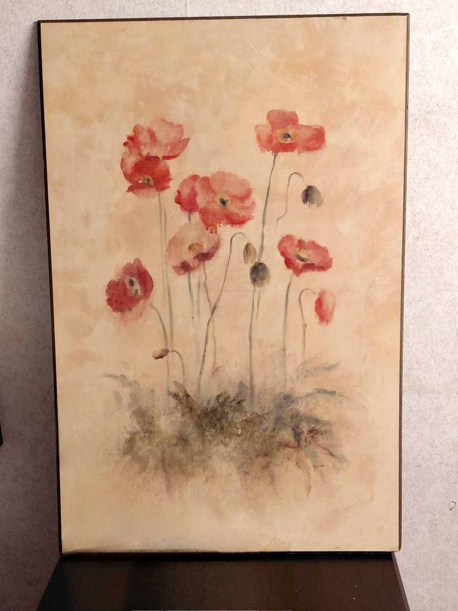 Winston Porter "Sunshine Poppies" Wall Art