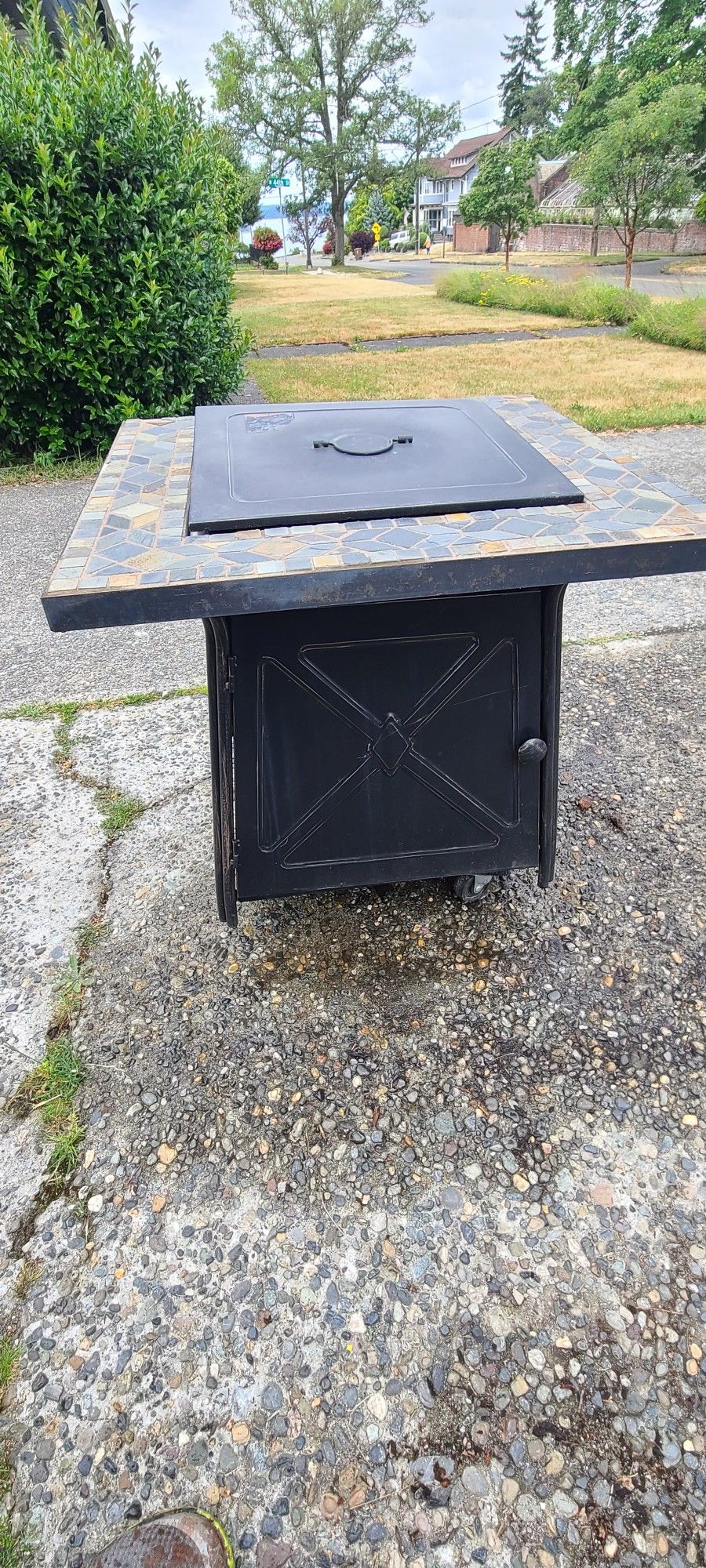 Hampton Bay Fire table for Sale in Ruston, WA OfferUp