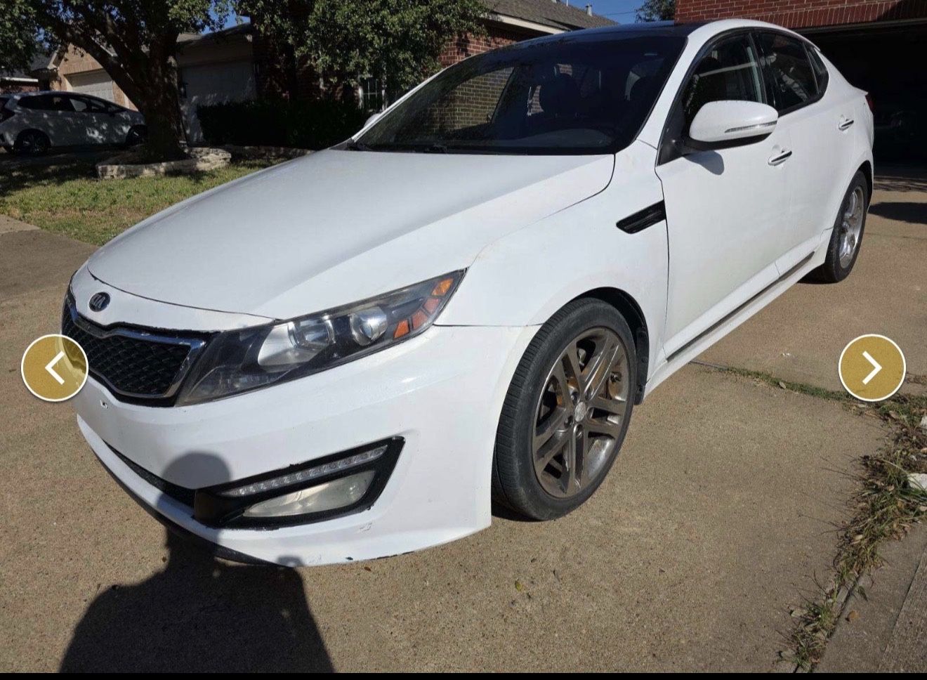 2013 Kia optima SX w/limited Pkg