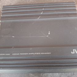 AMPLIFICADOR AMPLIFIER JVC 500.1 MONO BLOCK GOOD CONDICIÓN ABLO ESPAÑOL