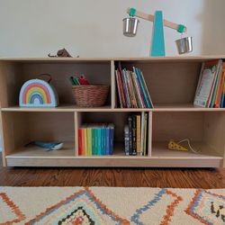 Toddler Wheeled Bookshelf From ECR