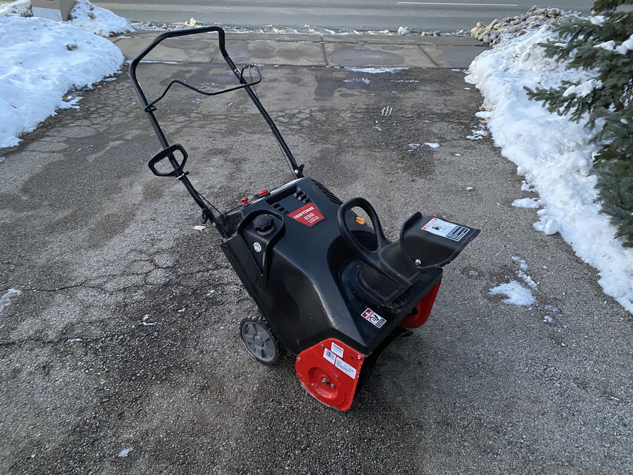 Craftsman SB245 Single Stage 179cc 4-cycle Electric Start Snow Blower