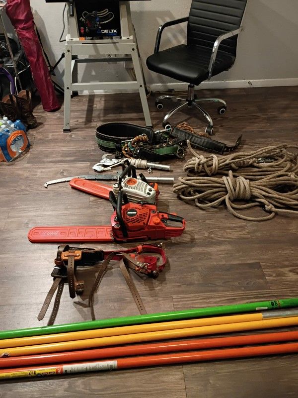 Tree trimming tools