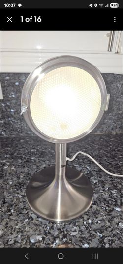 Aluminum VTG CN BURMAN CO.  Table Floor Flood Stage Spot  Adjustable Industrial 