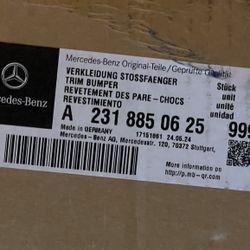 Mercedes Benz SL400 SL550 231-885-06-25-9999 Exchange Trim Bumper Cover