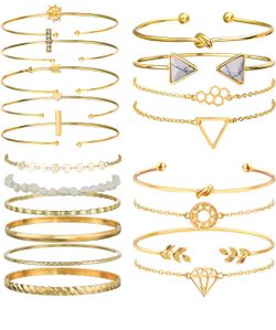19 Pcs Bracelet Set