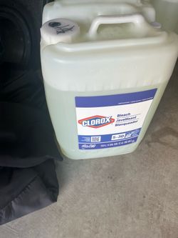 3 big gallons of Colorax Bleach