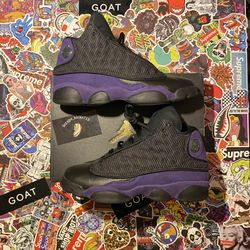 Sz 6y- Jordan 13- Court Purple