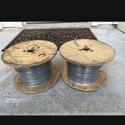 New 2 Full Telephone Wire Spools  