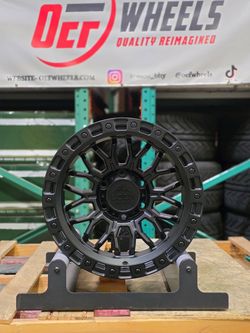 New Lock Offroad Combat Wheels (17x9) (6x139.7) (Matte Black) ($879/Set)