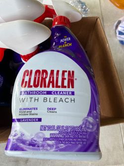 Bathroom bleach