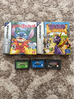 Nintendo gameboy advance games 50 each