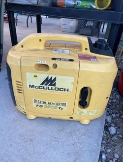 2000 Watt McCullough Inverter/generator