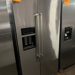 Kitchen Aid Stainless Side By Side Refrigerator