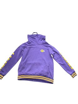 Unk L.A Lakers NBA Women's Purple Hoodie - Medium