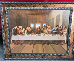 Ultima cena cuadros / Last supper framed painting