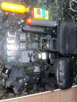 GoPro Accessory Bundle with Cases and Mounts