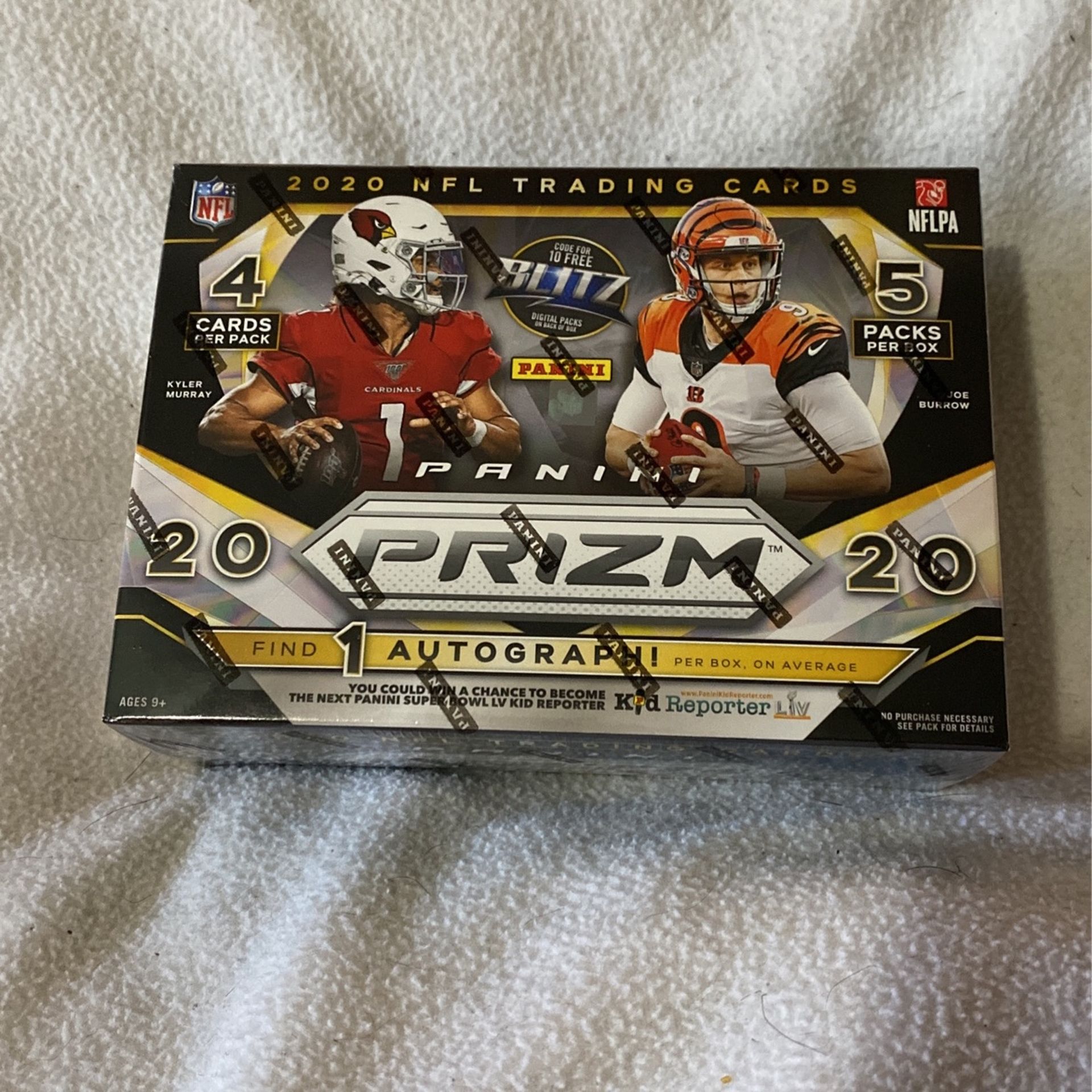 2020 Prizm Football Mega Box