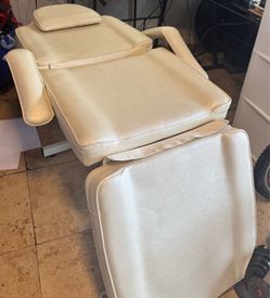 White Esthetician Bed