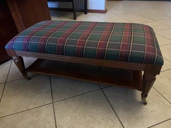 Foot stool cherry