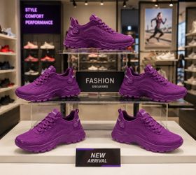 Women's Air Cushion Breathable Lightweight Fashion Sneakers Support Size 6.5-37