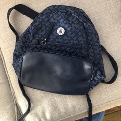 Navy Blue Tommy Hilfiger Backpack