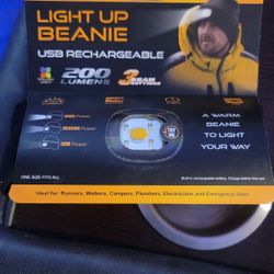 Super Brite Led Thick Beanie Cap