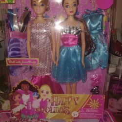 Holiday Dress Up Dol Set