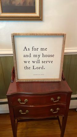 Wall Art - Can also stand steady on. table